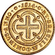 Brazil 4000 Reis Joao Prince Regent 1814 KM# 235.2 ET BRASILIÆ DOMINUS ANNO 1814 coin reverse Brazil 4000 Reis Joao Prince Regent 1814 KM# 235.2 ET BRASILIÆ DOMINUS ANNO 1814 coin reverse