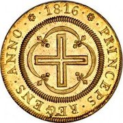 Brazil 4000 Reis Joao Prince Regent 1816 KM# 312 PRINCEPS REGENS ANNO 1816 coin reverse Brazil 4000 Reis Joao Prince Regent 1816 KM# 312 PRINCEPS REGENS ANNO 1816 coin reverse