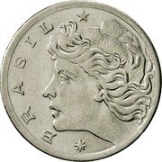 Brazil 5 Centavos Liberty 1969 KM# 577.2 BRASIL coin obverse Brazil 5 Centavos Liberty 1969 KM# 577.2 BRASIL coin obverse