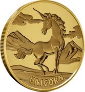 Fiji 5 Dollars (Unicorn) UNICORN coin reverse Fiji 5 Dollars (Unicorn) UNICORN coin reverse