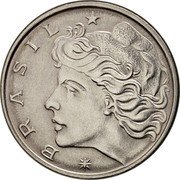 Brazil 50 Centavos Freighter 1978 KM# 580b BRASIL coin obverse Brazil 50 Centavos Freighter 1978 KM# 580b BRASIL coin obverse