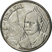 Brazil 50 Centavos Rio Branco 2002 KM# 651a BRASIL RIO BRANCO coin obverse Brazil 50 Centavos Rio Branco 2002 KM# 651a BRASIL RIO BRANCO coin obverse