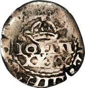 Brazil 50 Reis Countermarked Coin ND (1663) KM# 22 coin obverse Brazil 50 Reis Countermarked Coin ND (1663) KM# 22 coin obverse
