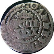 Brazil 50 Reis Alfonso VI ND (1663) KM# 20 IOANNES D G... coin obverse Brazil 50 Reis Alfonso VI ND (1663) KM# 20 IOANNES D G... coin obverse