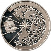 Brazil 500 Cruzeiros Encounter of the Two Worlds 1991 Proof KM# 621 ENCONTRO DE DOIS MUNDOS 1492 1992 coin reverse Brazil 500 Cruzeiros Encounter of the Two Worlds 1991 Proof KM# 621 ENCONTRO DE DOIS MUNDOS 1492 1992 coin reverse