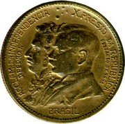 Brazil 500 Reis 100th Anniversary of the Independence of Brazil 1922 KM# 521.1 ACCLAM. DA INDEPENDENCIA X. PRESID. DA REPUBLICA D.PEDRO I. EPITACIO PESSOA BRASIL coin obverse Brazil 500 Reis 100th Anniversary of the Independence of Brazil 1922 KM# 521.1 ACCLAM. DA INDEPENDENCIA X. PRESID. DA REPUBLICA D.PEDRO I. EPITACIO PESSOA BRASIL coin obverse