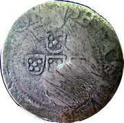Brazil 60 Reis Countermarked Coin ND (1663) KM# 25 coin obverse Brazil 60 Reis Countermarked Coin ND (1663) KM# 25 coin obverse