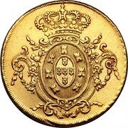 Brazil 6400 Reis Joao Prince Regent 1806 R KM# 236.1 coin reverse Brazil 6400 Reis Joao Prince Regent 1806 R KM# 236.1 coin reverse