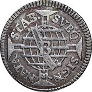 Brazil 75 Reis Jose I 1752 B KM# 176.1 STAB. SVBQ SIGN NATA coin reverse Brazil 75 Reis Jose I 1752 B KM# 176.1 STAB. SVBQ SIGN NATA coin reverse