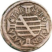 Brazil 80 Reis Peter II 1700 KM# 87.1 STAB. SUBQ SIGN. NATA coin reverse Brazil 80 Reis Peter II 1700 KM# 87.1 STAB. SUBQ SIGN. NATA coin reverse