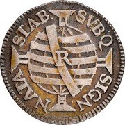 Brazil 80 Reis Jose I 1751 R KM# 167 SVBQ SIGN. NATA STAB. R coin reverse Brazil 80 Reis Jose I 1751 R KM# 167 SVBQ SIGN. NATA STAB. R coin reverse