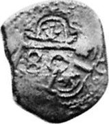 Brazil 80 Reis Spanish Colonial Coin ND (1679) KM# 50 coin obverse Brazil 80 Reis Spanish Colonial Coin ND (1679) KM# 50 coin obverse