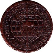 Brazil 80 Reis Joao Countermarked Coin ND (1809) Host Date 1778 KM# 289 PECUNIA. TOTUM. CIRCUMIT. ORBEM coin reverse Brazil 80 Reis Joao Countermarked Coin ND (1809) Host Date 1778 KM# 289 PECUNIA. TOTUM. CIRCUMIT. ORBEM coin reverse