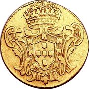 Brazil 800 Reis Joao V 1734 R KM# 153 coin reverse Brazil 800 Reis Joao V 1734 R KM# 153 coin reverse