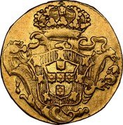 Brazil 800 Reis Jose I 1766 B KM# 180.1 coin reverse Brazil 800 Reis Jose I 1766 B KM# 180.1 coin reverse
