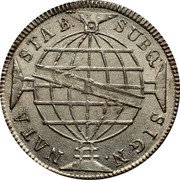 Brazil 960 Reis Joao Prince Regent 1814 R KM# 307.3 SUBQ SIGN. NATA STAB. R coin reverse