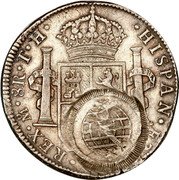 Brazil 960 Reis Joao Prince Regent Minas Gerais ND KM# 248 HISPAN ET IND REX 8 R T H coin reverse Brazil 960 Reis Joao Prince Regent Minas Gerais ND KM# 248 HISPAN ET IND REX 8 R T H coin reverse