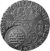 Brazil 960 Reis Joao Prince Regent Minas Gerais ND KM# 245 CAROLVS III D G HISPAN ET IND REX MM 8 coin reverse Brazil 960 Reis Joao Prince Regent Minas Gerais ND KM# 245 CAROLVS III D G HISPAN ET IND REX MM 8 coin reverse