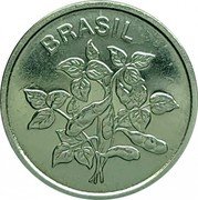 Brazil Centavo Soybean 1979 KM# 589 BRASIL coin obverse Brazil Centavo Soybean 1979 KM# 589 BRASIL coin obverse