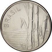 Brazil Cruzeiro Sugar Cane 1979 KM# 590 BRASIL coin obverse Brazil Cruzeiro Sugar Cane 1979 KM# 590 BRASIL coin obverse