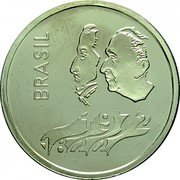 Brazil Cruzeiro (150th Anniversary of the Independence of Brazil) KM# 582 BRASIL 1972 1822 coin obverse Brazil Cruzeiro (150th Anniversary of the Independence of Brazil) KM# 582 BRASIL 1972 1822 coin obverse