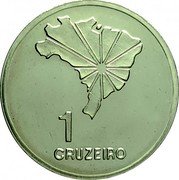 Brazil Cruzeiro (150th Anniversary of the Independence of Brazil) KM# 582 1 CRUZEIRO coin reverse Brazil Cruzeiro (150th Anniversary of the Independence of Brazil) KM# 582 1 CRUZEIRO coin reverse
