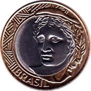 Brazil Real Liberty 2011 KM# 652a BRASIL coin obverse Brazil Real Liberty 2011 KM# 652a BRASIL coin obverse