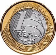 Brazil Real Olympic Games in Rio. Paracanoe 2015 KM# 706 1 REAL 2015 coin reverse Brazil Real Olympic Games in Rio. Paracanoe 2015 KM# 706 1 REAL 2015 coin reverse