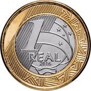 Brazil Real Olympic Games in Rio. Paralympic Mascot 2016 KM# 727 1 REAL 2016 coin reverse Brazil Real Olympic Games in Rio. Paralympic Mascot 2016 KM# 727 1 REAL 2016 coin reverse
