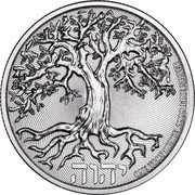 Niue Two Dollars (Tree of Life) ALL HIS WORSHIPPER MUST יהוה ONE TROY OUNCE .9999 FINE SILVER coin reverse Niue Two Dollars (Tree of Life) ALL HIS WORSHIPPER MUST יהוה ONE TROY OUNCE .9999 FINE SILVER coin reverse