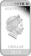 Australia 1 Dollar Australian Posters of World War I - Peace Bonds 2018 ELIZABETH II AUSTRALIA 1 DOLLAR 2018 IRB coin obverse Australia 1 Dollar Australian Posters of World War I - Peace Bonds 2018 ELIZABETH II AUSTRALIA 1 DOLLAR 2018 IRB coin obverse