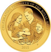 Australia 25 Dollars Celebrating the Birth of the Royal Baby 2015 CELEBRATING THE BIRTH OF THE ROYAL BABY 2015 P AH coin reverse Australia 25 Dollars Celebrating the Birth of the Royal Baby 2015 CELEBRATING THE BIRTH OF THE ROYAL BABY 2015 P AH coin reverse