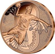 France 1/4 Euro (Olympic Games in Paris. Handball) 2024 HANDBALL XXXIIIE OLYMPIADE - PARIS 2024 coin reverse France 1/4 Euro (Olympic Games in Paris. Handball) 2024 HANDBALL XXXIIIE OLYMPIADE - PARIS 2024 coin reverse