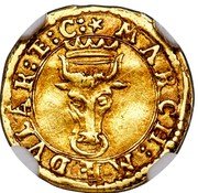 Italy 1/8 Doppia (Francesco) MARCH MEDVLAR ET coin reverse