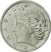 Brazil 1 Centavo Sugar Cane. Prova 1975 KM# Pr11 BRASIL coin obverse Brazil 1 Centavo Sugar Cane. Prova 1975 KM# Pr11 BRASIL coin obverse