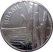 Brazil 1 Cruzeiro (Sugar Cane. Prova) KM# Pr23 BRASIL coin obverse Brazil 1 Cruzeiro (Sugar Cane. Prova) KM# Pr23 BRASIL coin obverse