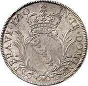 France 1 Leopold (Leopold I. Lorraine) KM# 107 IN TE DOMINE SPERAVI 1710 coin reverse France 1 Leopold (Leopold I. Lorraine) KM# 107 IN TE DOMINE SPERAVI 1710 coin reverse