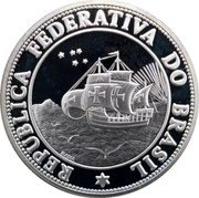 Brazil 1 Ounce (500th Anniversary of the Discovery of Brazil) X# MB2 REPUBLICA FEDERATIVA DO BRASIL coin obverse Brazil 1 Ounce (500th Anniversary of the Discovery of Brazil) X# MB2 REPUBLICA FEDERATIVA DO BRASIL coin obverse