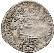 Belgium 1 Schelling Ernest of Lynden Brabant type 1636  ERNESTVS COMES IM D R C coin obverse Belgium 1 Schelling Ernest of Lynden Brabant type 1636  ERNESTVS COMES IM D R C coin obverse