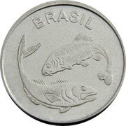 Brazil 10 Centavos (Fish. Prova) KM# Pr21 BRASIL coin obverse