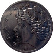 Brazil 10 Centavos (Liberty. Trial Strike) KM# Pn388 BRASIL coin obverse