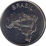 Brazil 10 Cruzeiros (Map. Prova) KM# Pr25 BRASIL coin obverse Brazil 10 Cruzeiros (Map. Prova) KM# Pr25 BRASIL coin obverse
