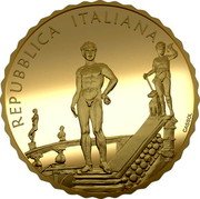 Italy 10 Euro (Pretoria Fountain. Palermo) REPUBBLICA ITALIANA CASSOL. coin obverse Italy 10 Euro (Pretoria Fountain. Palermo) REPUBBLICA ITALIANA CASSOL. coin obverse