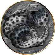 Vanuatu 10 Vatu (Double Giant Predators. Anaconda.) ANACONDA 2024 coin reverse Vanuatu 10 Vatu (Double Giant Predators. Anaconda.) ANACONDA 2024 coin reverse
