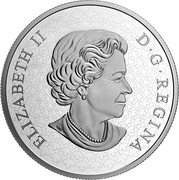 Canada 100 Dollars (Elizabeth II RCMP Musical Ride) ELIZABETH II D G REGINA coin obverse Canada 100 Dollars (Elizabeth II RCMP Musical Ride) ELIZABETH II D G REGINA coin obverse