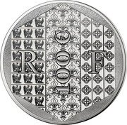 France 100 Euro (Golds of France. The Louis d'Or) 100 € R F coin obverse