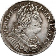 Poland 18 Groszy (1 Ort, 1 Tympf) Johann Casimir 1652 MW KM# 88.1 IOAN CASIMI D G REX P & S coin obverse Poland 18 Groszy (1 Ort, 1 Tympf) Johann Casimir 1652 MW KM# 88.1 IOAN CASIMI D G REX P & S coin obverse