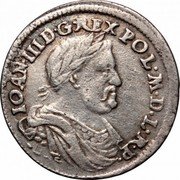 Poland 18 Groszy (1 Ort, 1 Tympf) Johann III Sobieski 1677 KM# 126 IOAN III D G REX POL M D L R P T L B coin obverse Poland 18 Groszy (1 Ort, 1 Tympf) Johann III Sobieski 1677 KM# 126 IOAN III D G REX POL M D L R P T L B coin obverse
