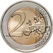 Luxembourg 2 Euro (Grand Duke Henri and Grand Duke William II) 2 EURO LL coin reverse Luxembourg 2 Euro (Grand Duke Henri and Grand Duke William II) 2 EURO LL coin reverse