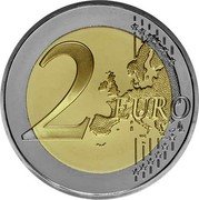 Greece 2 Euro (Penelope Delta) 2 EURO LL coin reverse